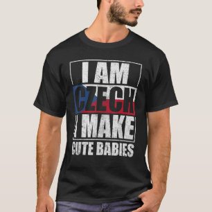 T-shirt République tchèque Drapeau Fiers Tchèques Hommes &