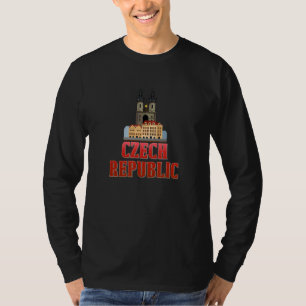 T-shirt République tchèque Prague Visiteur