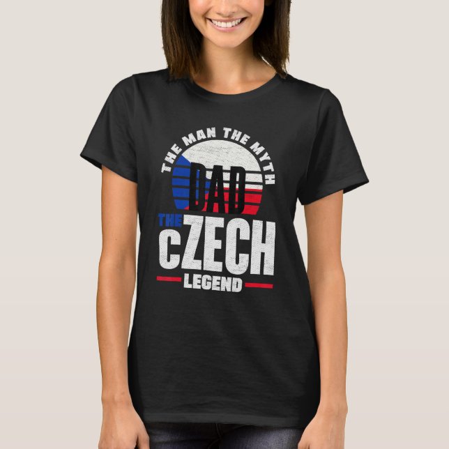 T-shirt République tchèque République tchèque République t (Devant)