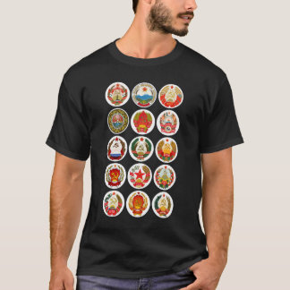 T-shirt Républiques de l'Union soviétique