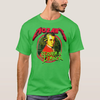T-shirt Requiem Mozart en D Mineur désorganisé 