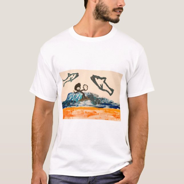 T-shirt requin (Devant)