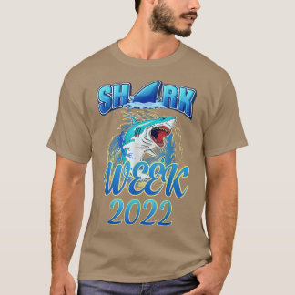 T-shirt Requin 2022 Semaine Passion Pour Amateur De Requin