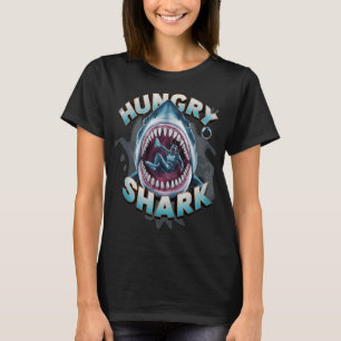 T-shirt Requin affamé