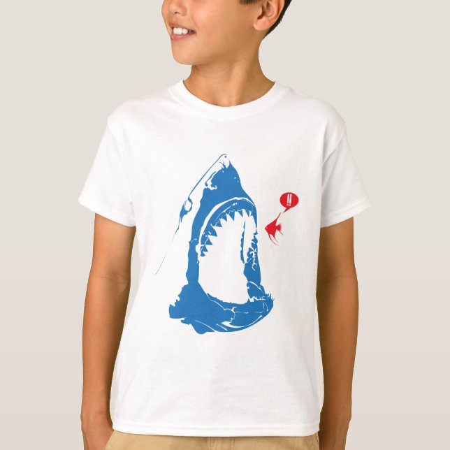 T-shirt Requin affamé (Devant)