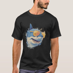 T-shirt Requin Animal Graphique Biologie Marine Mer Océan 
