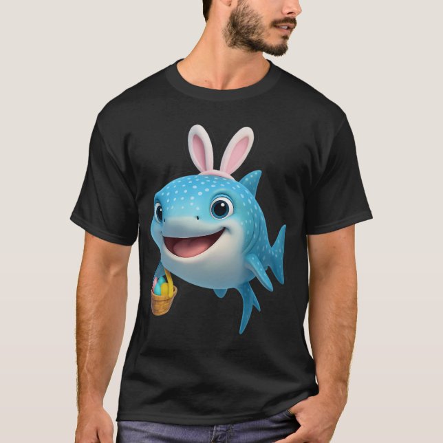 T-shirt Requin Baleine de Pâques (Devant)