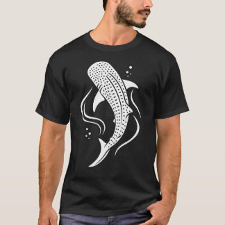 T-shirt Requin Baleine Vie Océanique Animal Marin Plongée