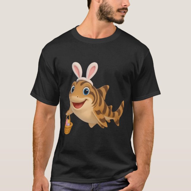 T-shirt Requin bambou de Pâques (Devant)
