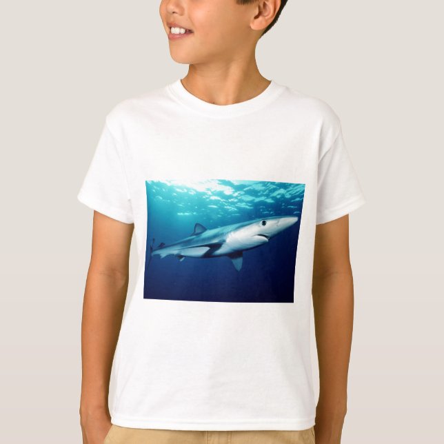 T-shirt Requin bleu (Devant)