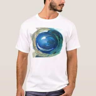 T-shirt Requin dans un bain à remous