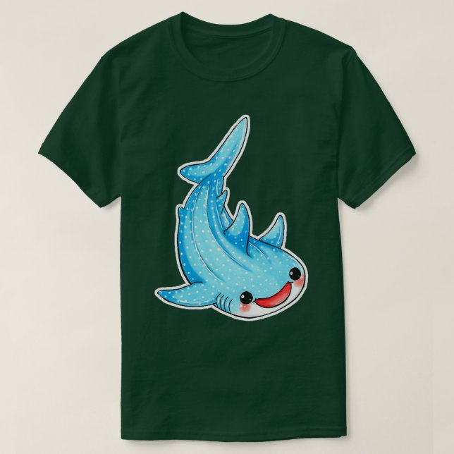 T-shirt Requin de baleine à bec (Design devant)
