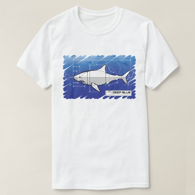 T-shirt Requin de DAO (Design devant)