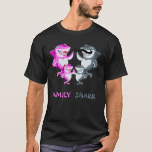 T-shirt Requin de famille