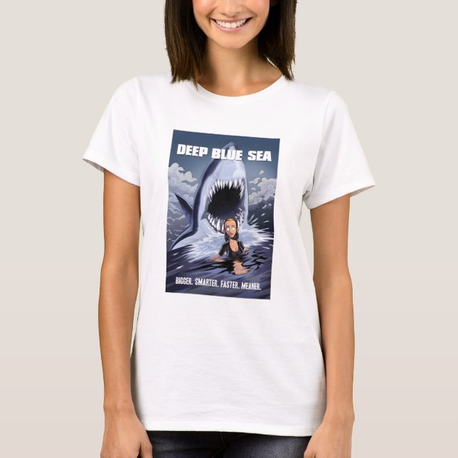 T-shirt Requin de film Deep Blue Sea (Devant)