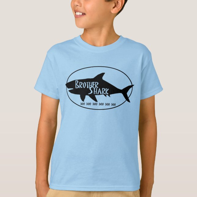 T-shirt Requin de frère (Devant)