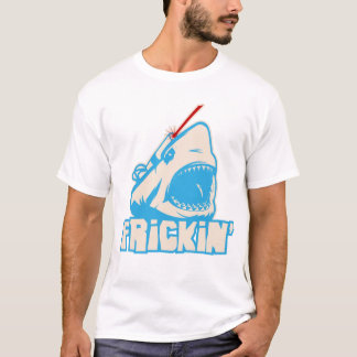 T-shirt Requin de Frickin avec un Frickin à rayon laser