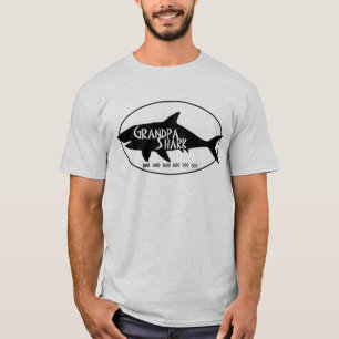 T-shirt Requin de grand-papa