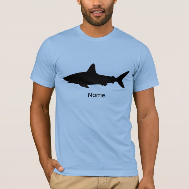 T-shirt Requin de natation personnalisé (Devant)