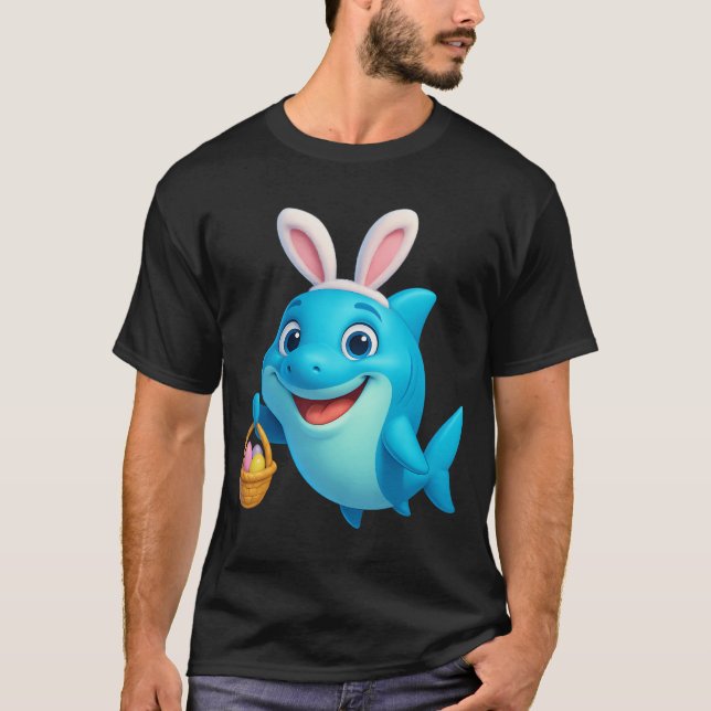 T-shirt Requin de Pâques (Devant)