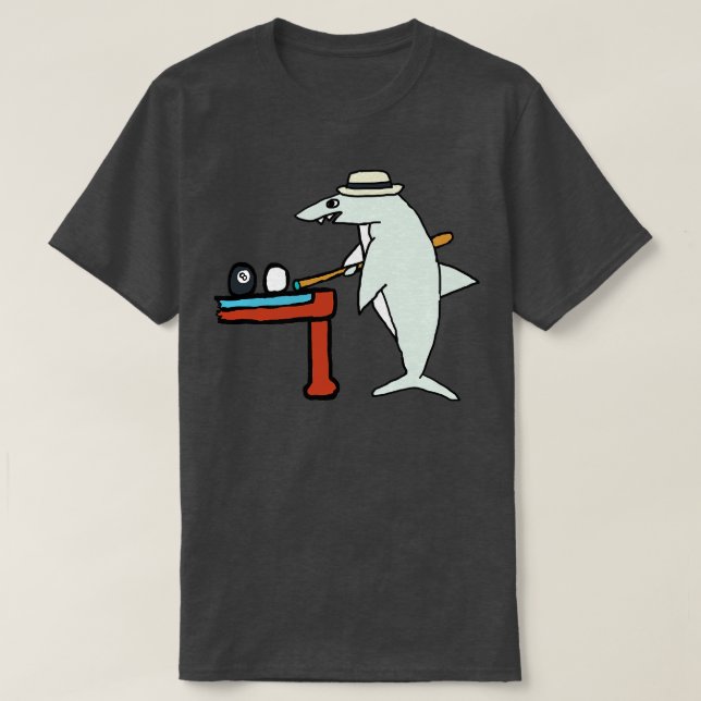 T-shirt Requin de piscine (Design devant)