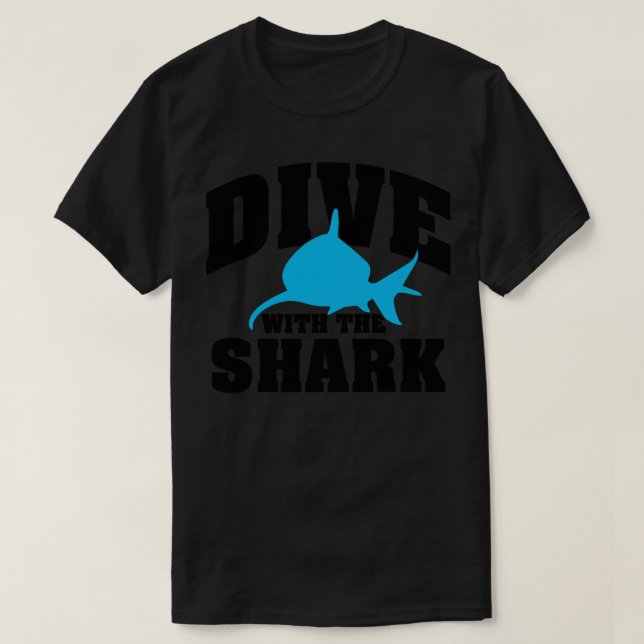 T-shirt Requin de plongée (Design devant)