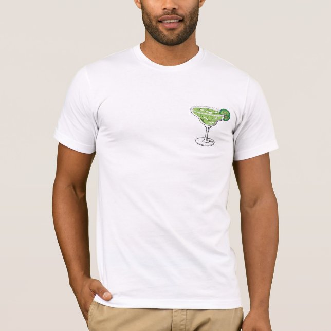 T-shirt Requin de porte à rabattement arrière (Devant)