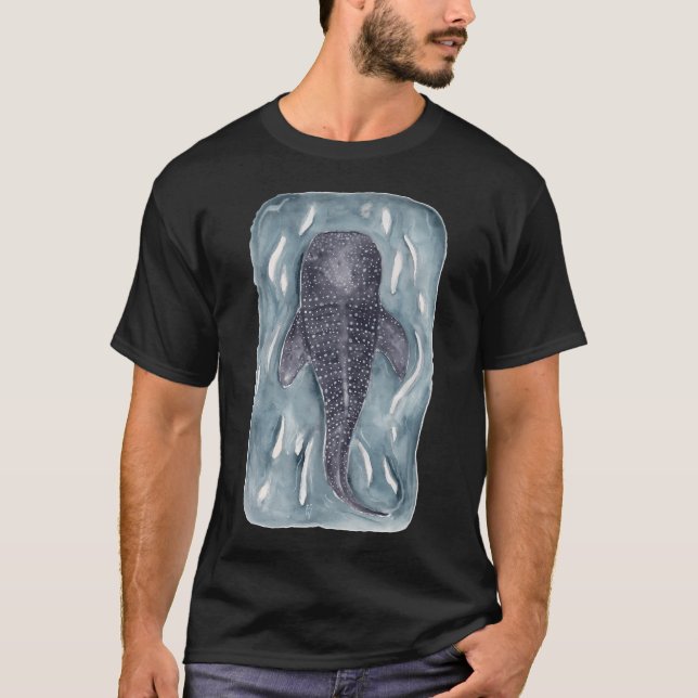 T-shirt Requin de taille baleine (Devant)