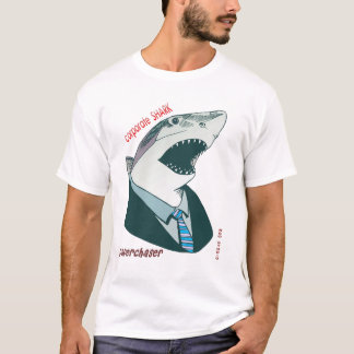 T-shirt requin d'entreprise