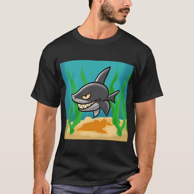 T-shirt Requin dentu (Devant)