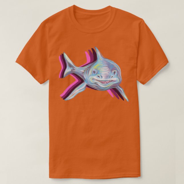 T-shirt Requin espiègle (Design devant)