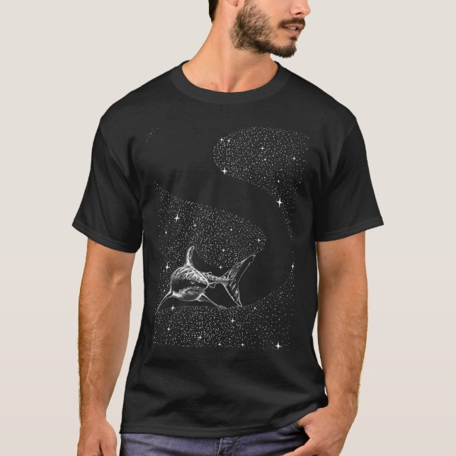 T-shirt Requin étoilé (Devant)