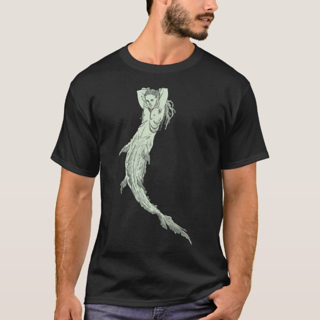 T-shirt Requin frangé (Devant)