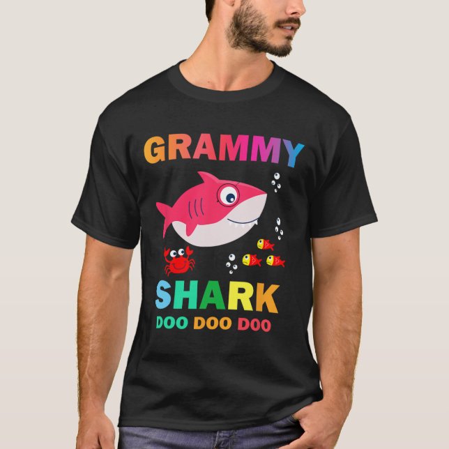 T-shirt Requin Grammy (Devant)