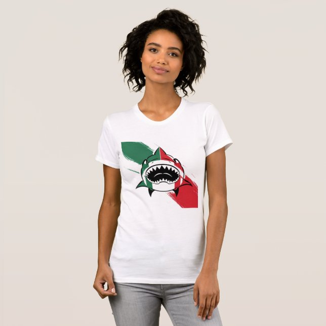 T-shirt Requin italien (Devant entier)