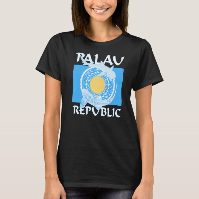 T-shirt Requin léopard requin blanc récif requin sur le dr (Devant)