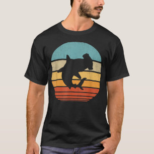 T-shirt requin marteau Retro Vintage 60s les années 70 Hom