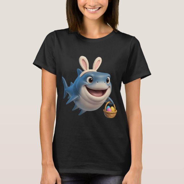 T-shirt Requin Mégamouth de Pâques (Devant)