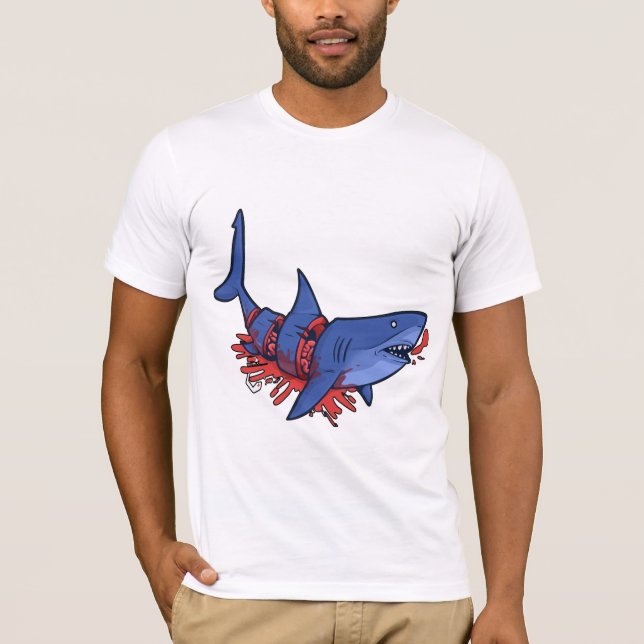 T-shirt Requin mort (Devant)