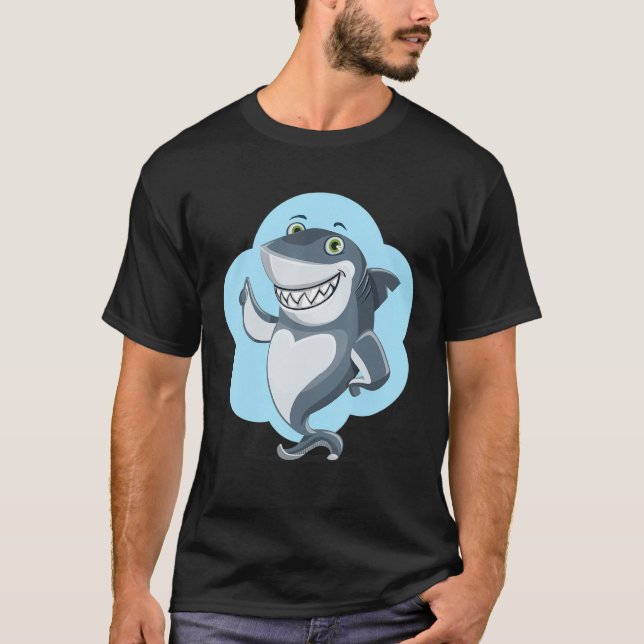 T-shirt Requin Motif Garçons Requin (Devant)