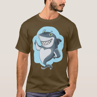 T-shirt Requin Motif Garçons Requin
