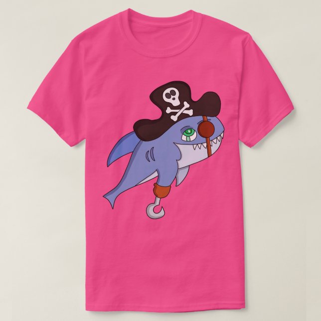 T-shirt Requin pirate (Design devant)