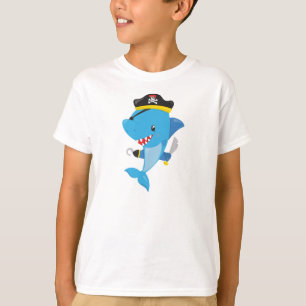 T-shirt Requin pirate, Requin mignon, Petit Requin, Requin