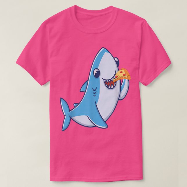 T-shirt Requin, Pizza1456 (Design devant)