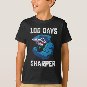 T-shirt Requin plus tranchant de 100 jours Gymnase du 100e