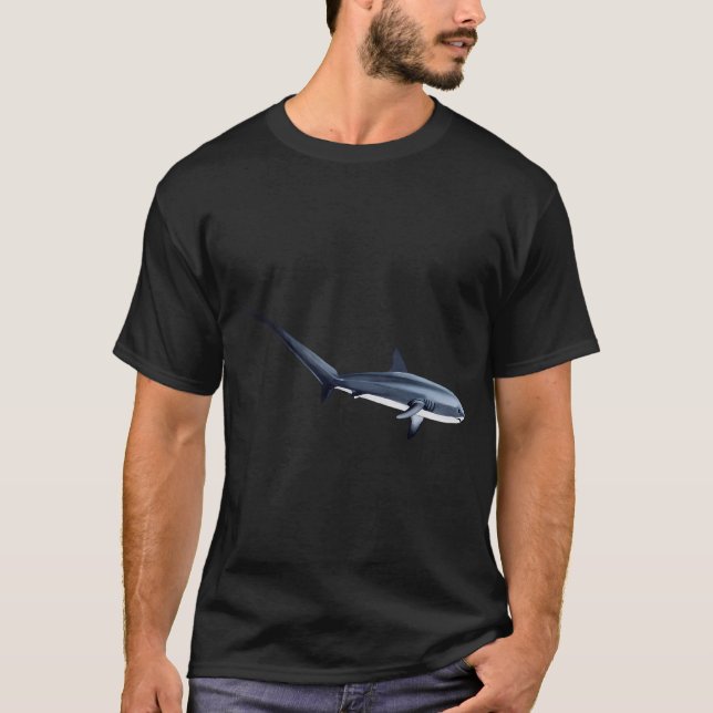T-SHIRT REQUIN RENARD (Devant)