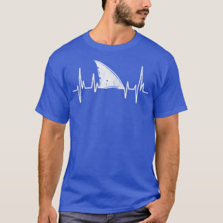 T-shirt Requin rétro Heartbeat