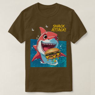 T-shirt Requin Snack Attack