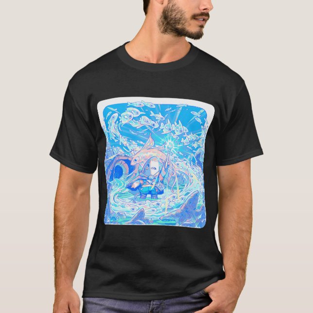 T-shirt Requin sorcier (Devant)