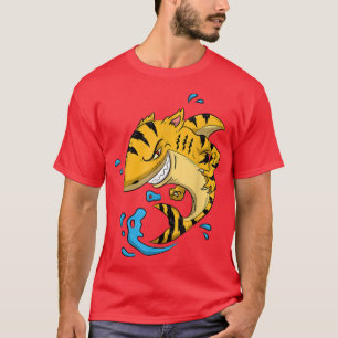 T-shirt Requin tigre requin tigre Garçons Hommes Enfants P